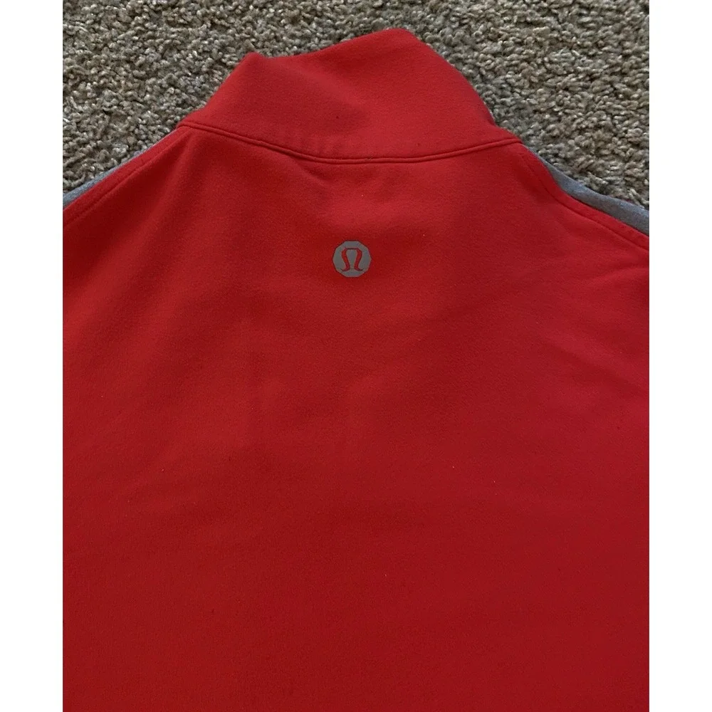 Lululemon‎ Mens Kung Fu Full Zip Jacket Red Size Large - Picture 5 of 7